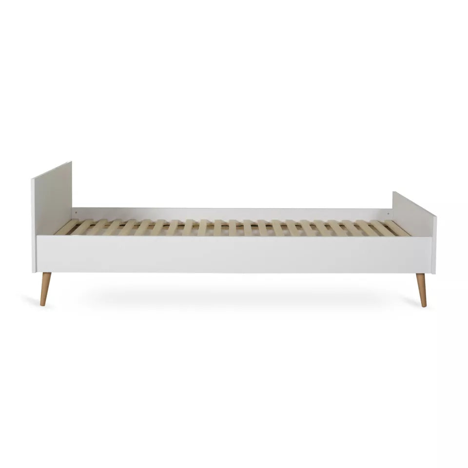 bed cocoon/flow 90 x 200 cm, ice white - QUAX