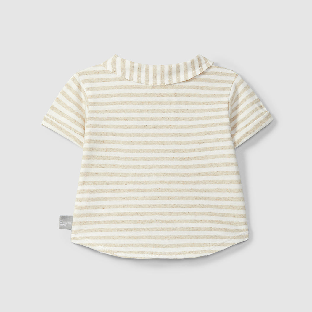 t-shirt button, stripes - SNUG