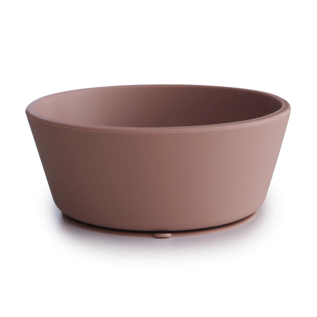 kommetje silicone, cloudy mauve - MUSHIE