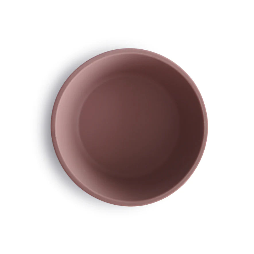 kommetje silicone, cloudy mauve - MUSHIE