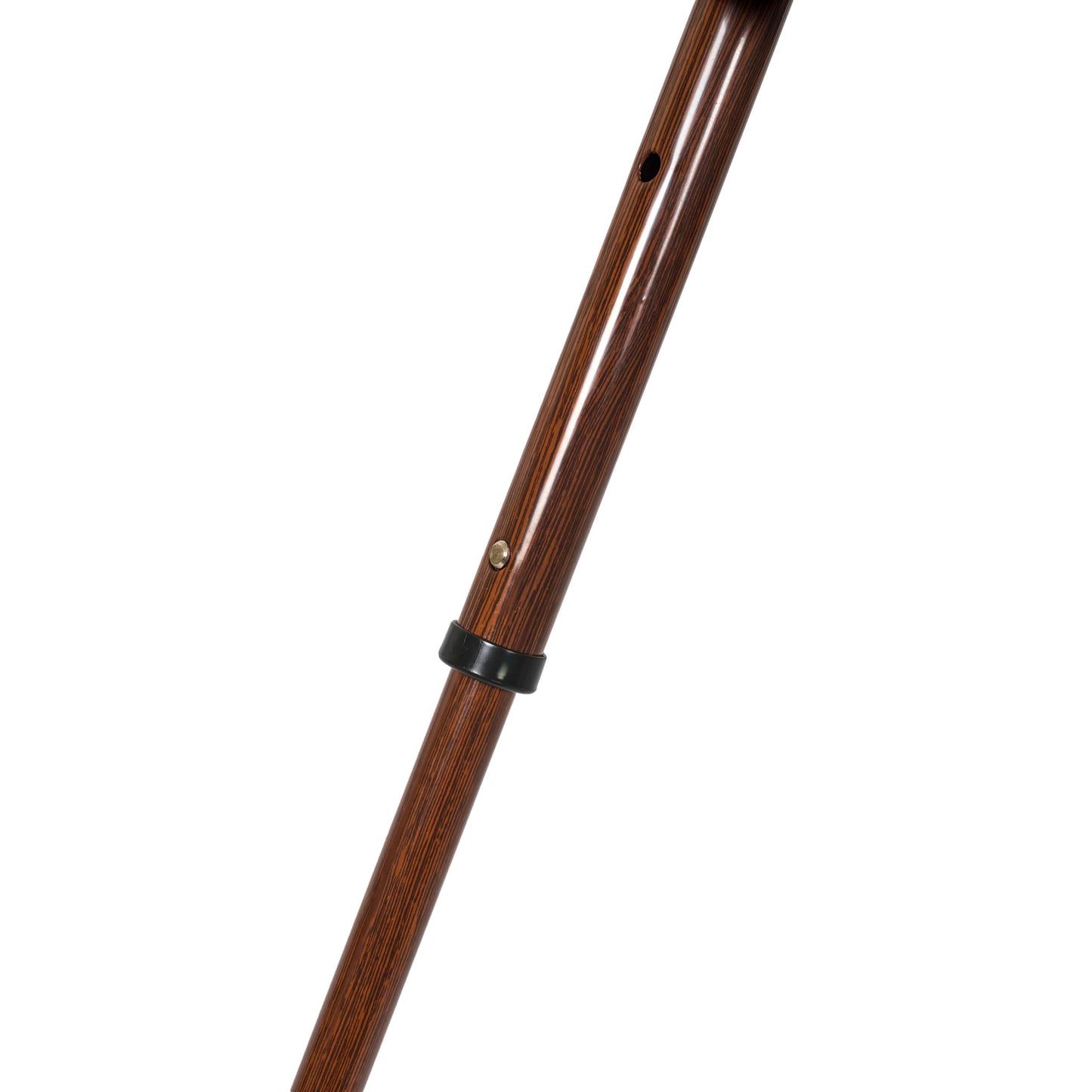 meegroeistoel ultimo 3 luxe, zwart/walnut - QUAX