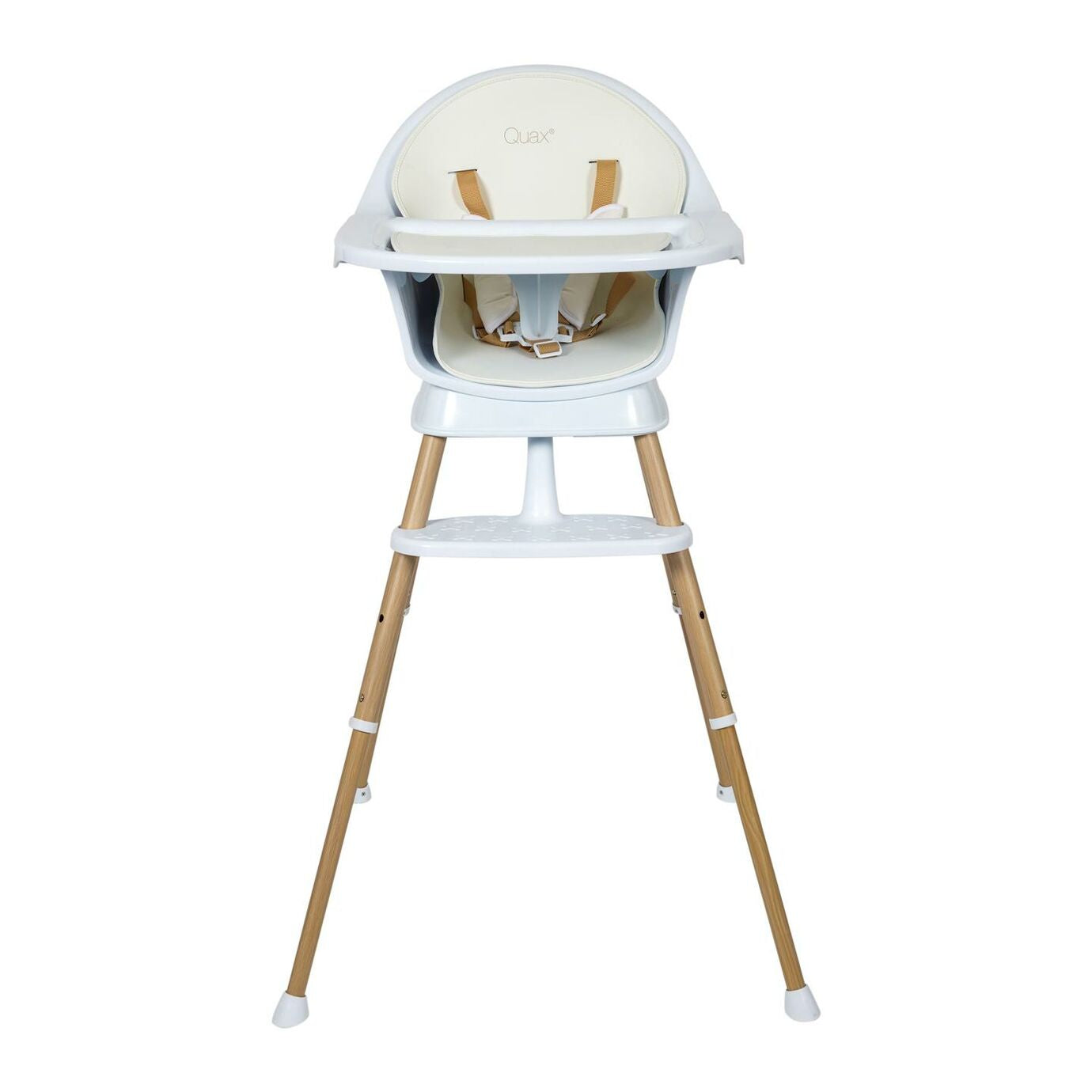 meegroeistoel ultimo 3 luxe, white/natural - QUAX