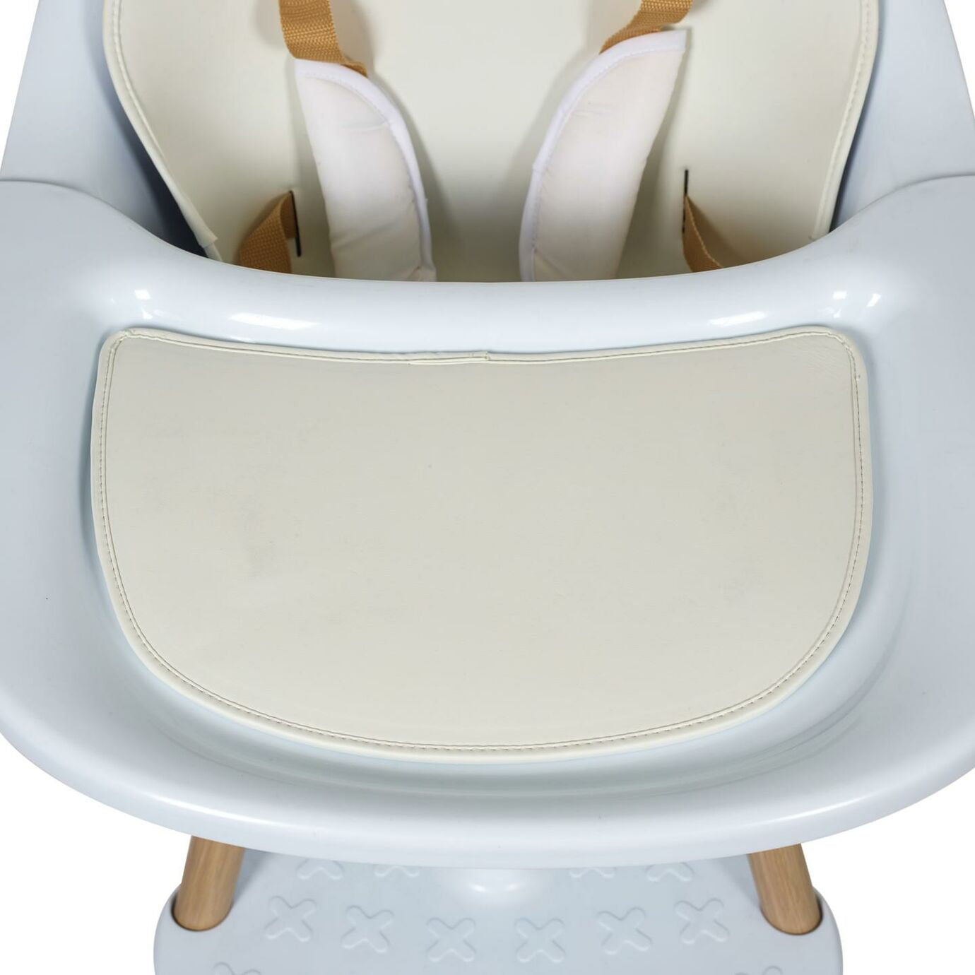 meegroeistoel ultimo 3 luxe, white/natural - QUAX