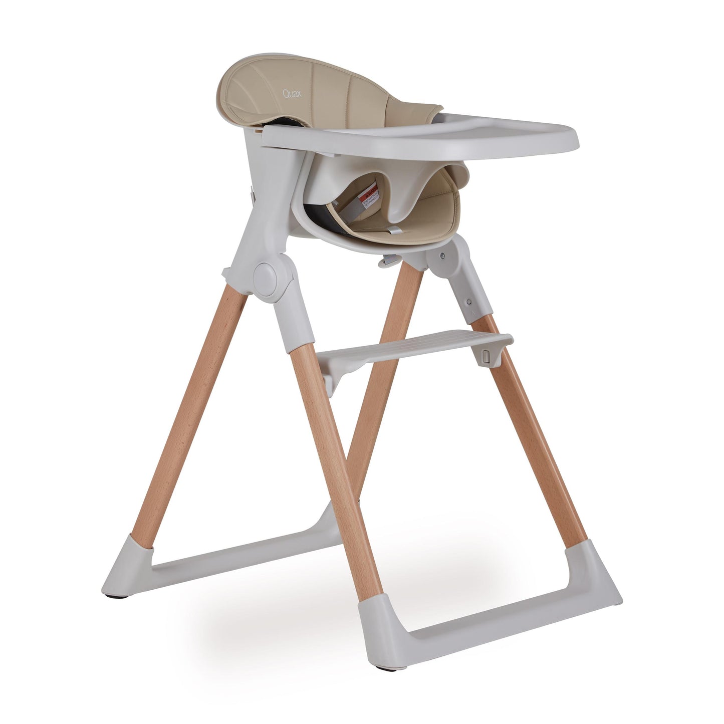 meegroeistoel viola, beige - QUAX