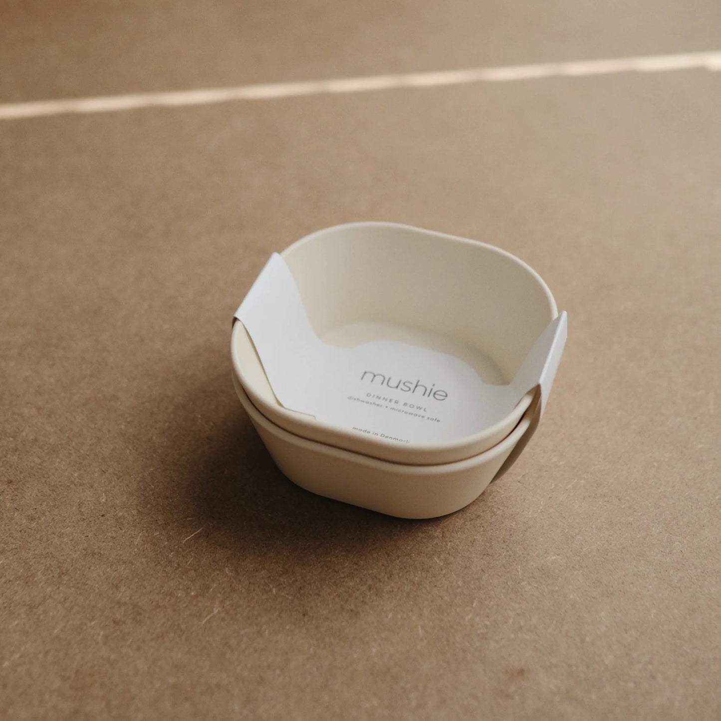 eetkommen set square, ivory - MUSHIE