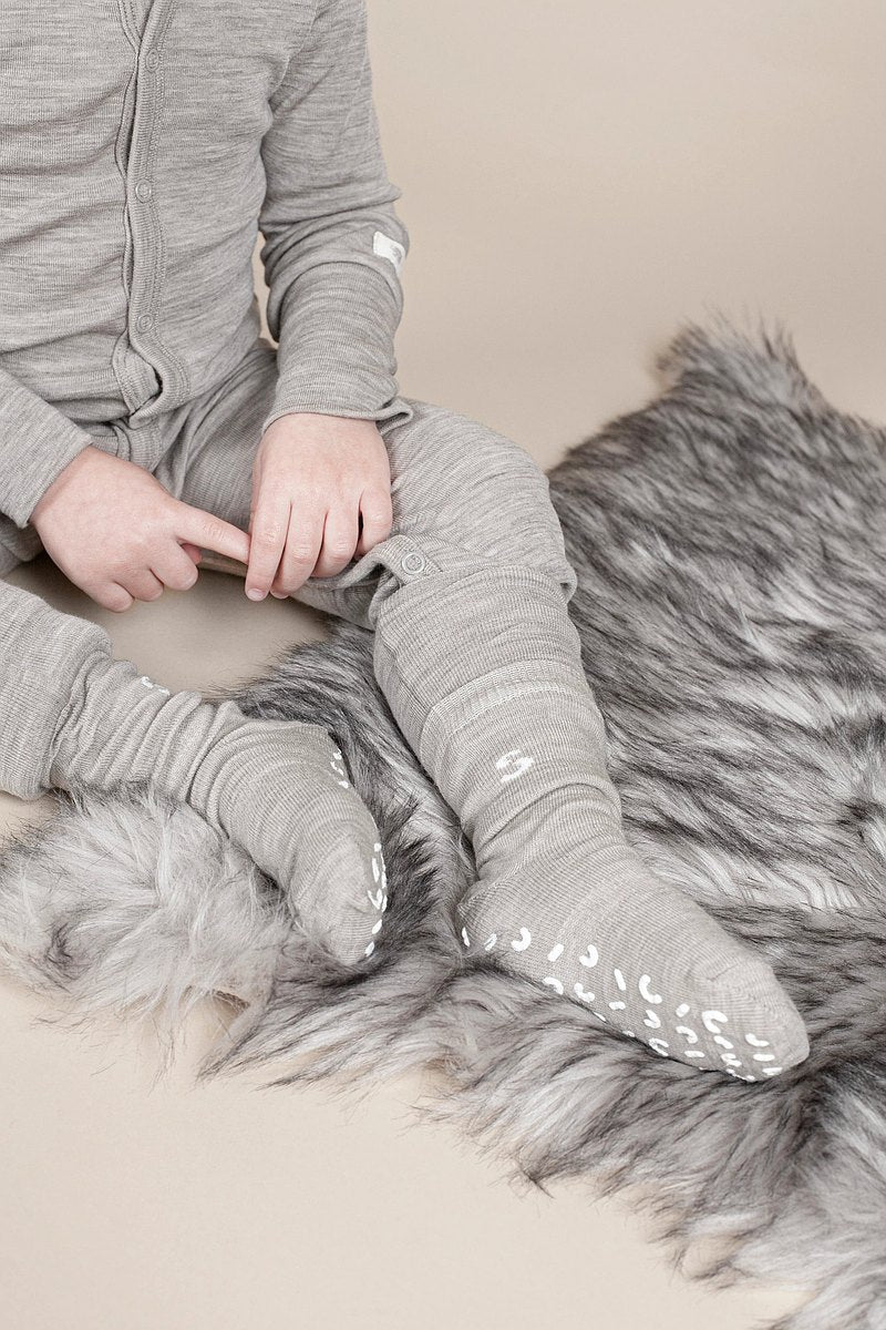 sokken, anti-slip, wool pebble - STUCKIES