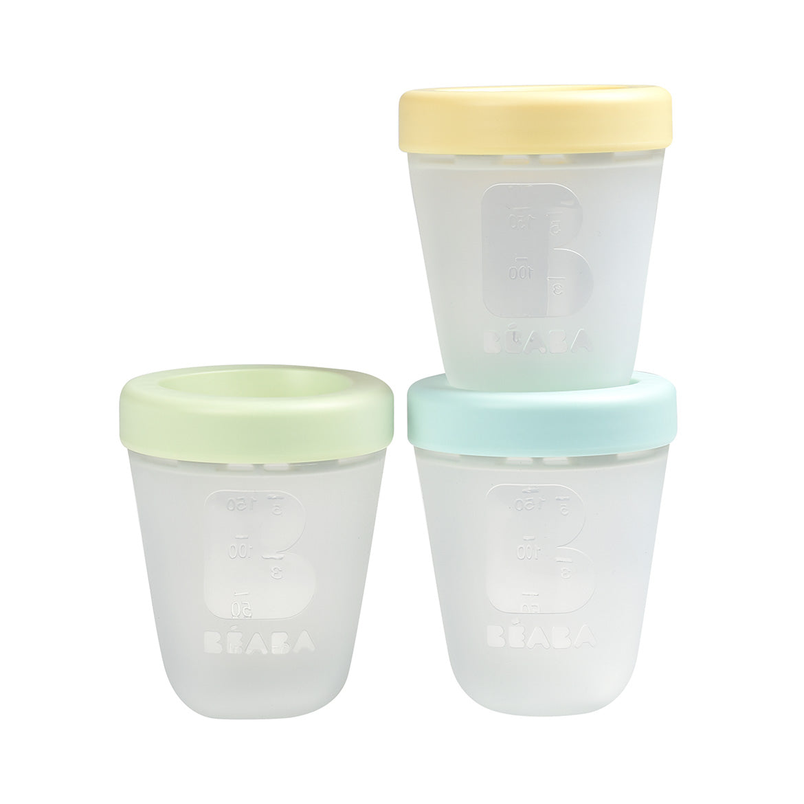 bewaarpotjes set, spring, 200 ML - BEABA