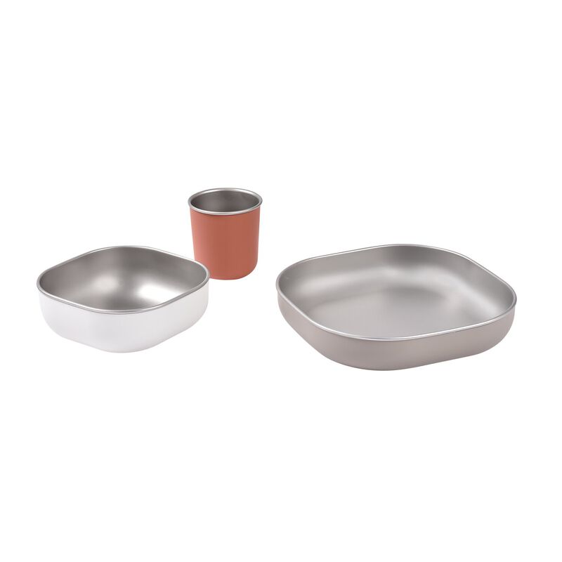 eetset inox, terracotta - BEABA