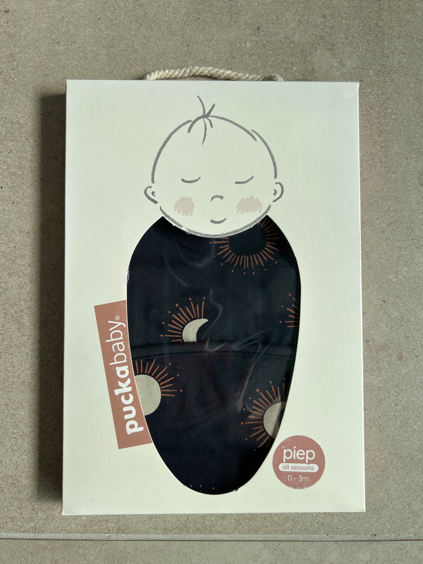 inbakerslaapzak piep, eclipse night, 0.5 TOG – PUCKABABY