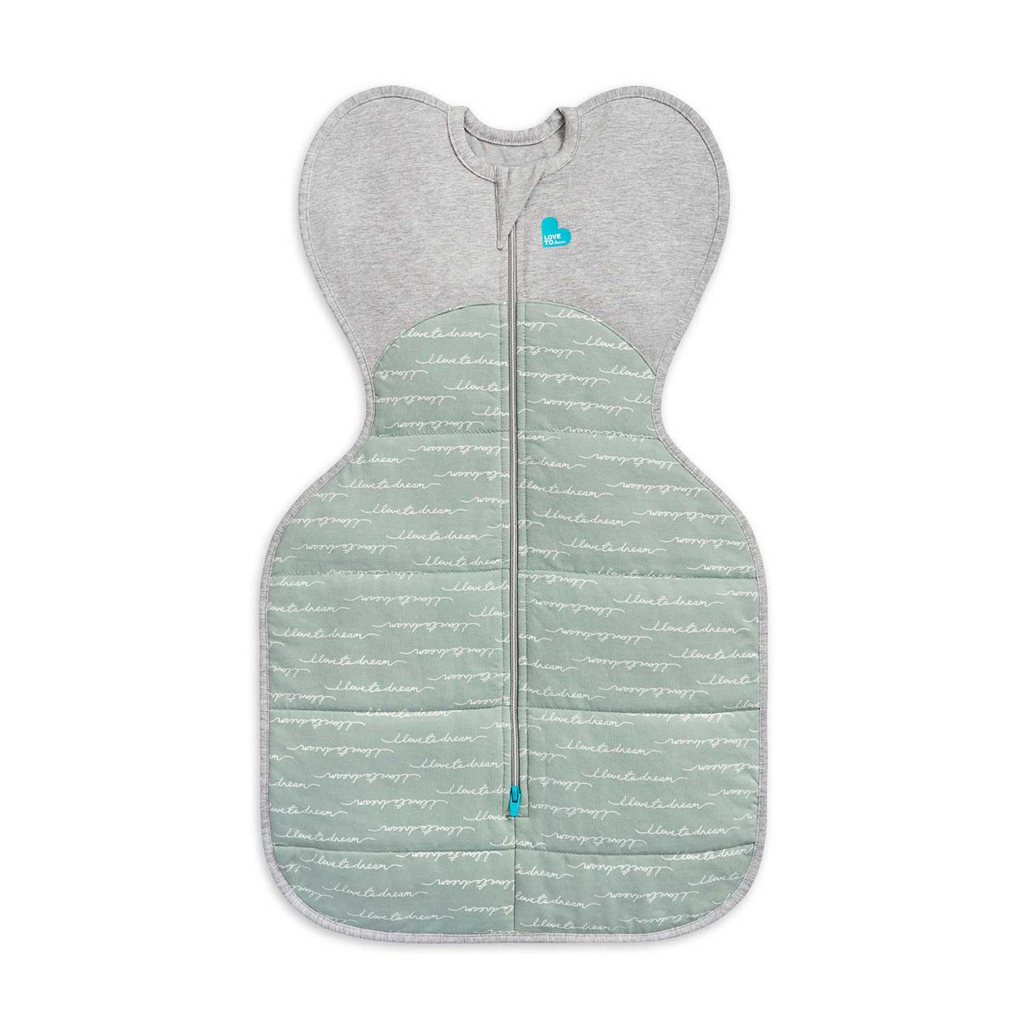 inbakerslaapzak stage 1, olijf, 2.5 TOG, S – LOVE TO DREAM