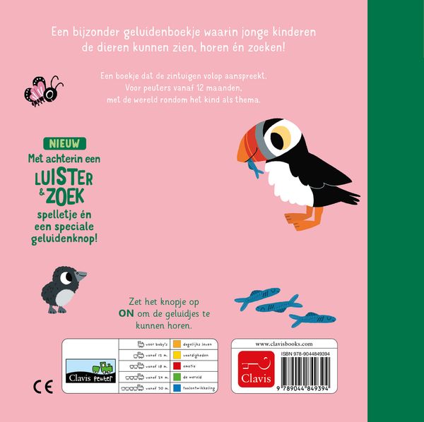 geluidenboekje, Bedreigde dieren - CLAVIS