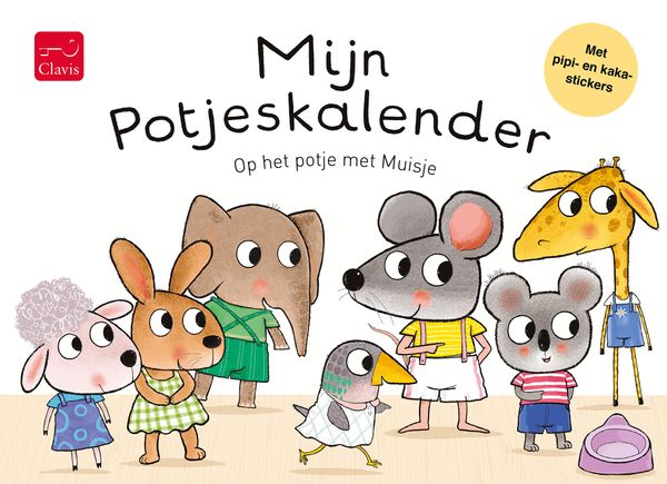 kalender "op het potje met muisje" - CLAVIS