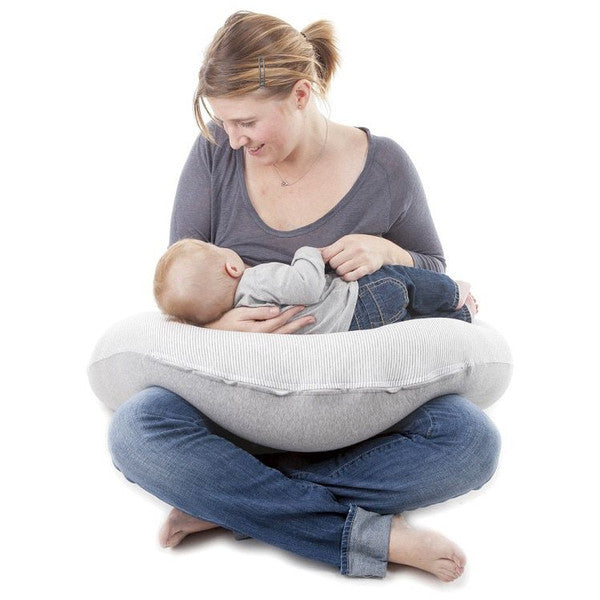 voedingskussen softy classic, light grey - DOOMOO