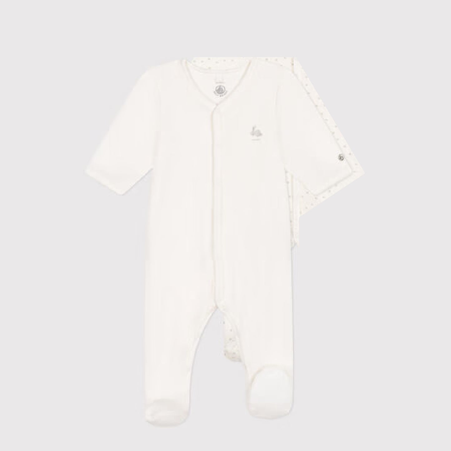 pyjama fluweel, konijn - PETIT BATEAU