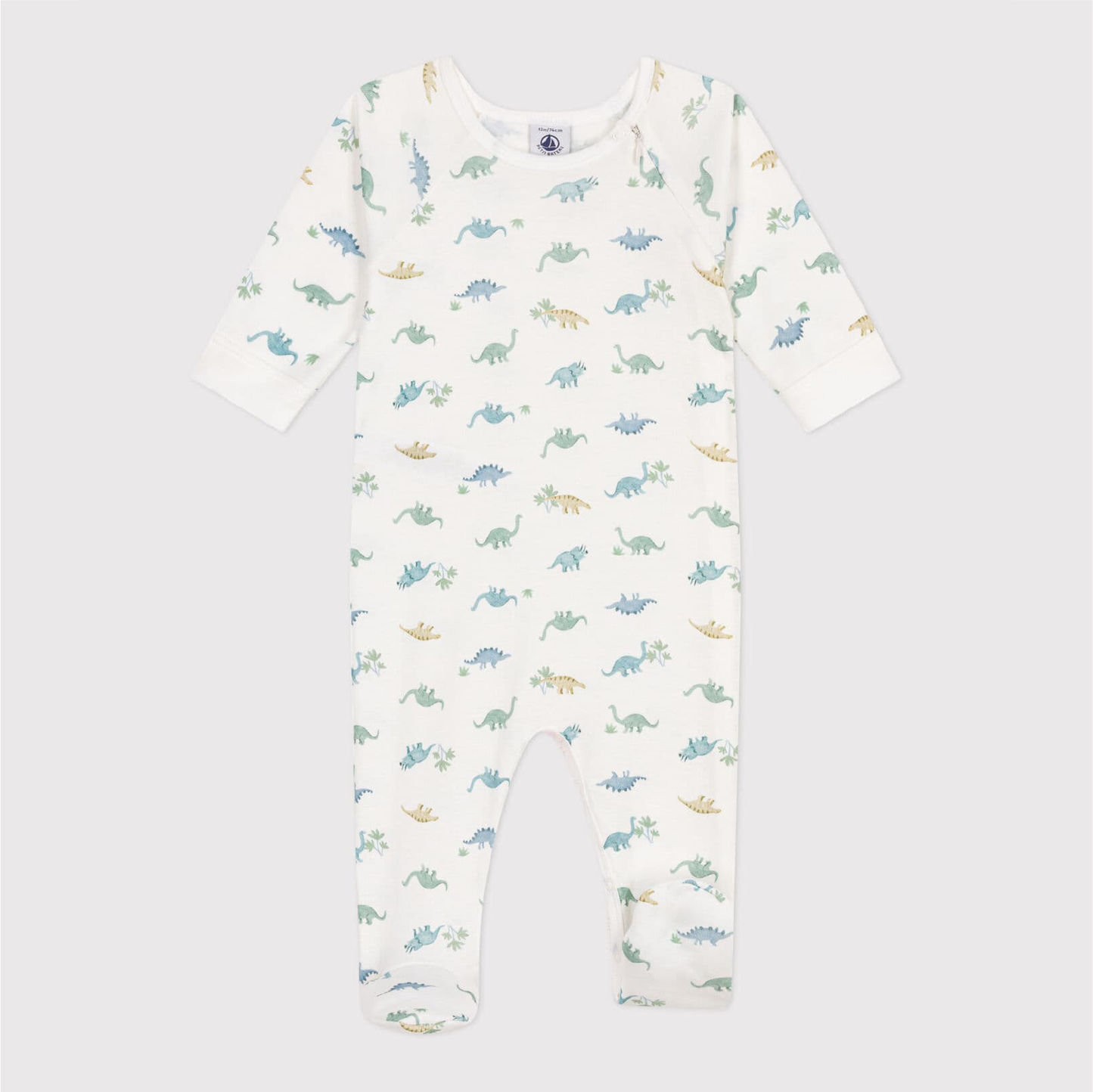 babypyjama katoen, dino - PETIT BATEAU