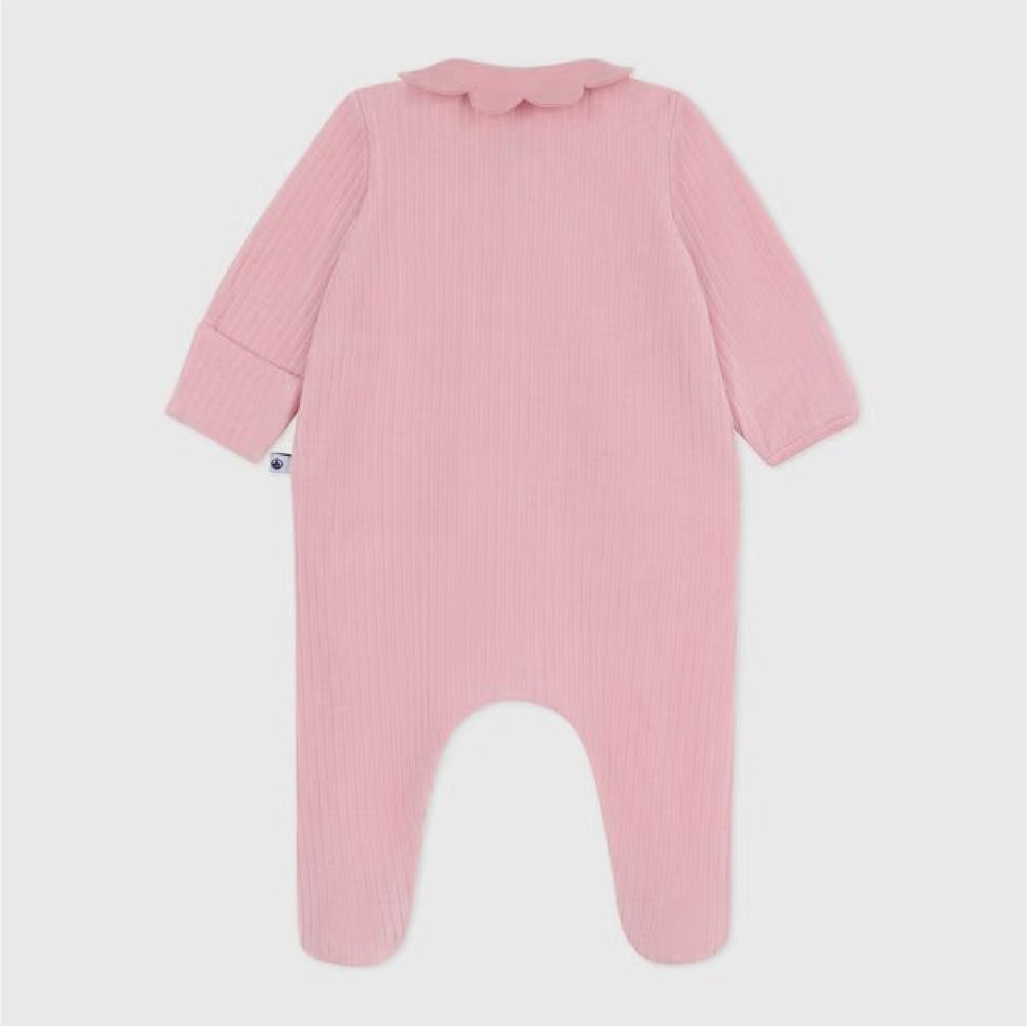 babypyjama fluweel, saline - PETIT BATEAU