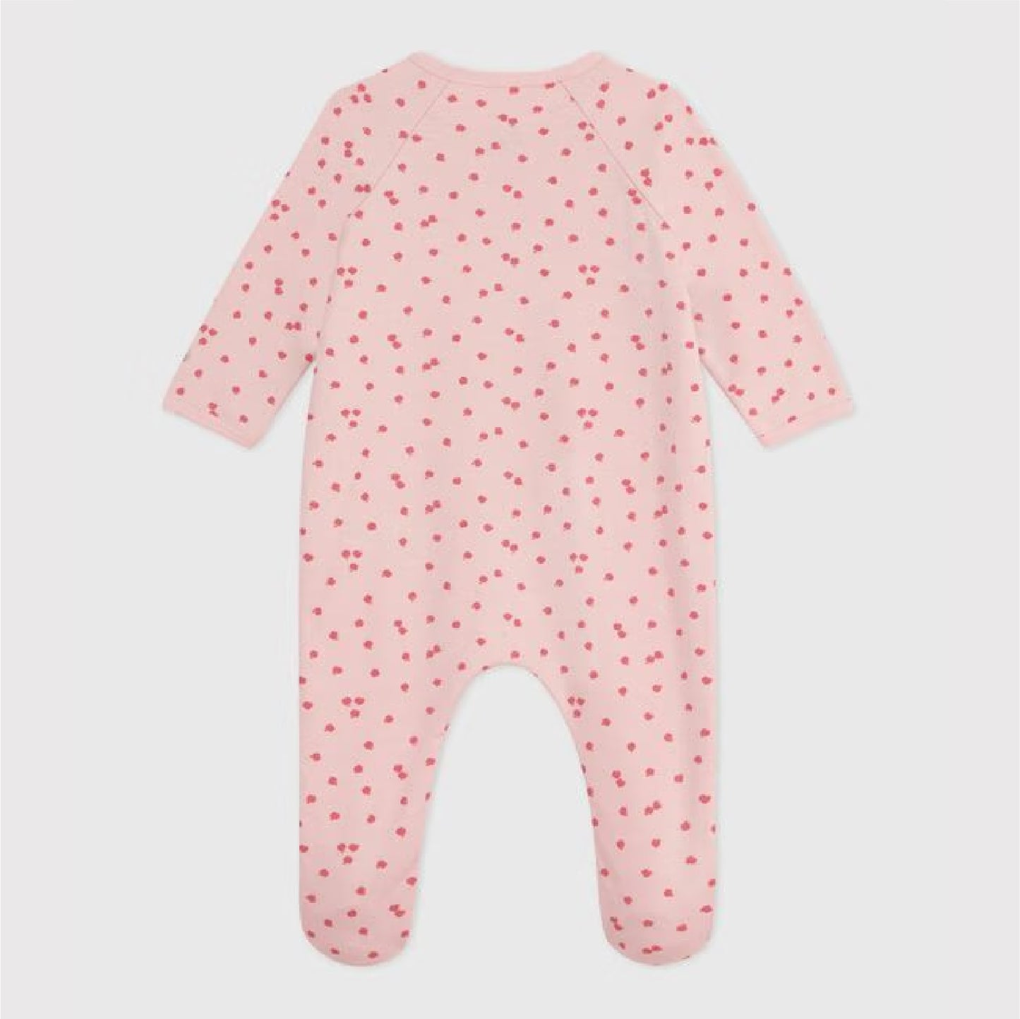 pyjama geruwde fleece, appelprint - PETIT BATEAU