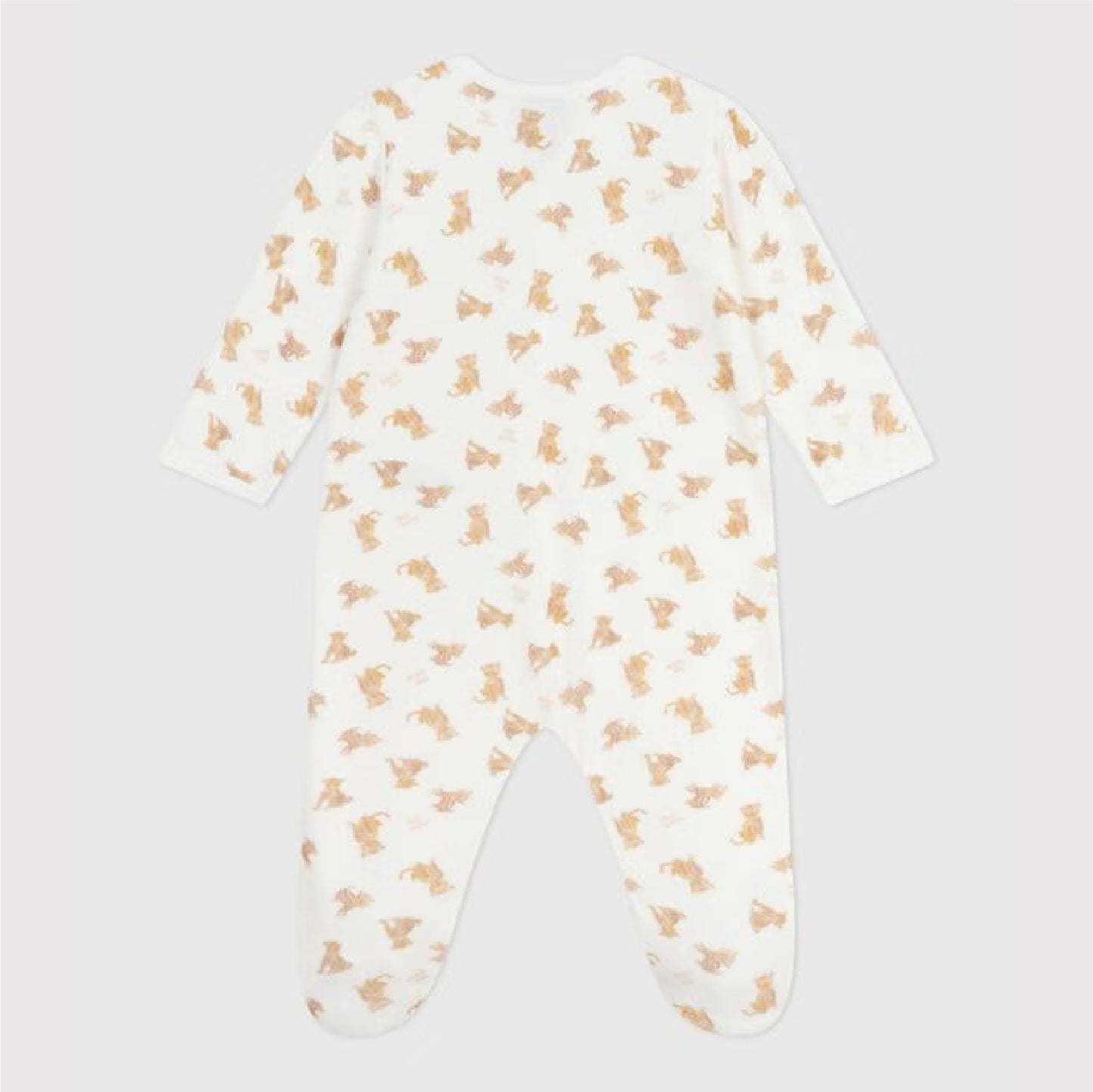 pyjama fluweel, luipaard - PETIT BATEAU