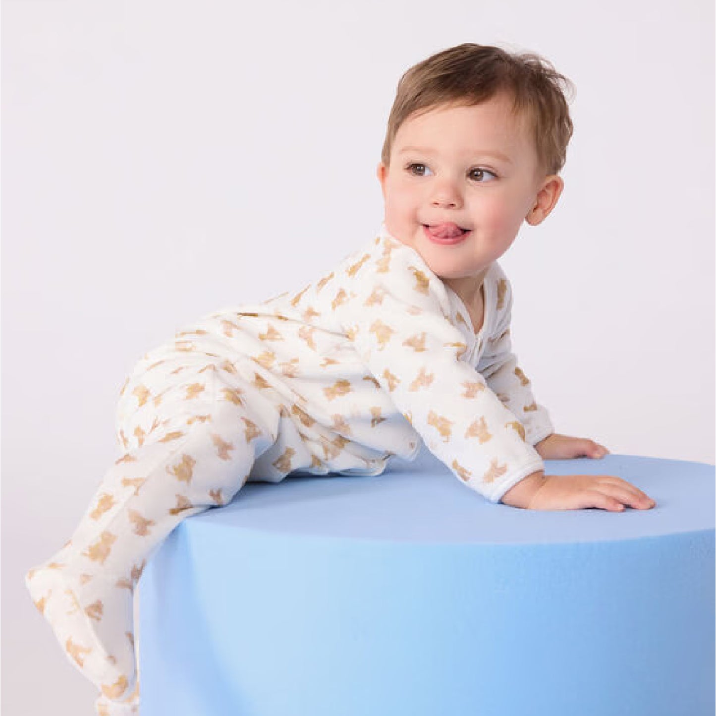 pyjama fluweel, luipaard - PETIT BATEAU