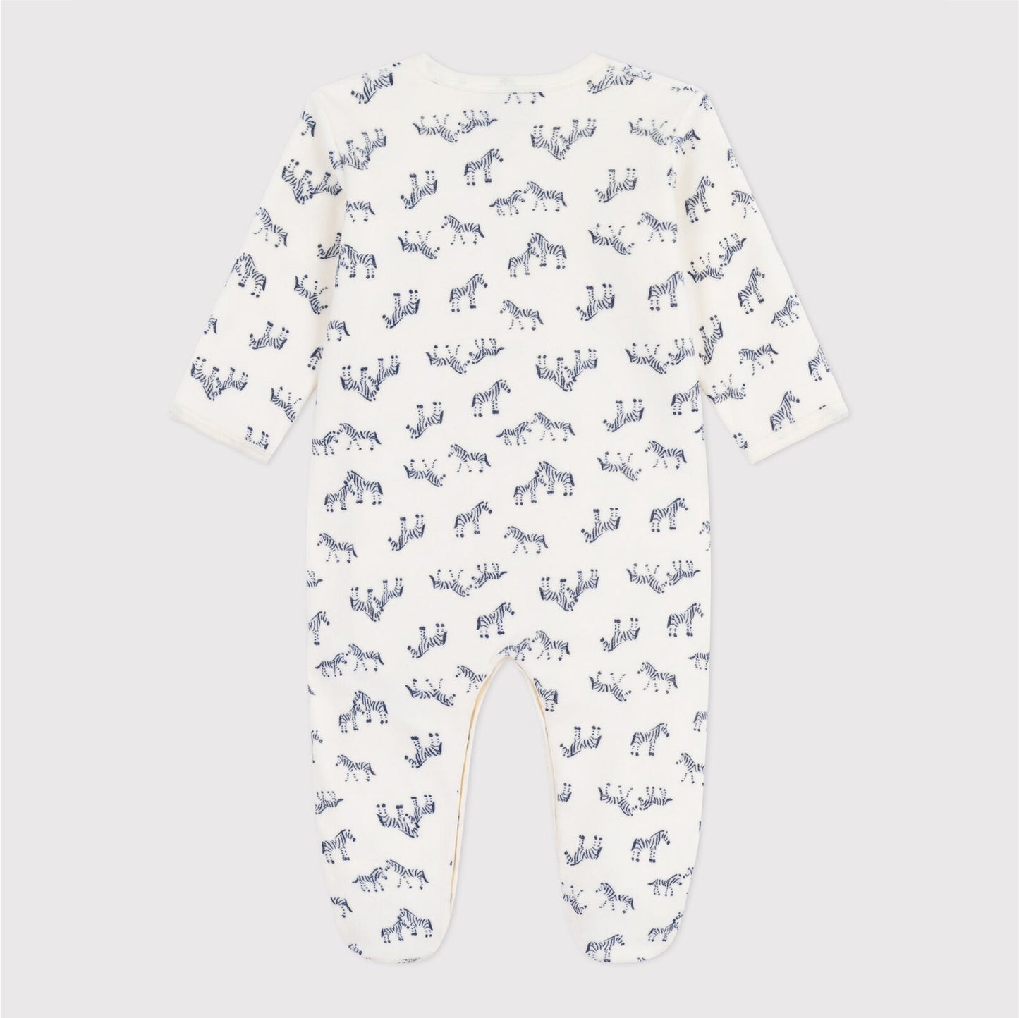 pyjama fluweel, zebra - PETIT BATEAU