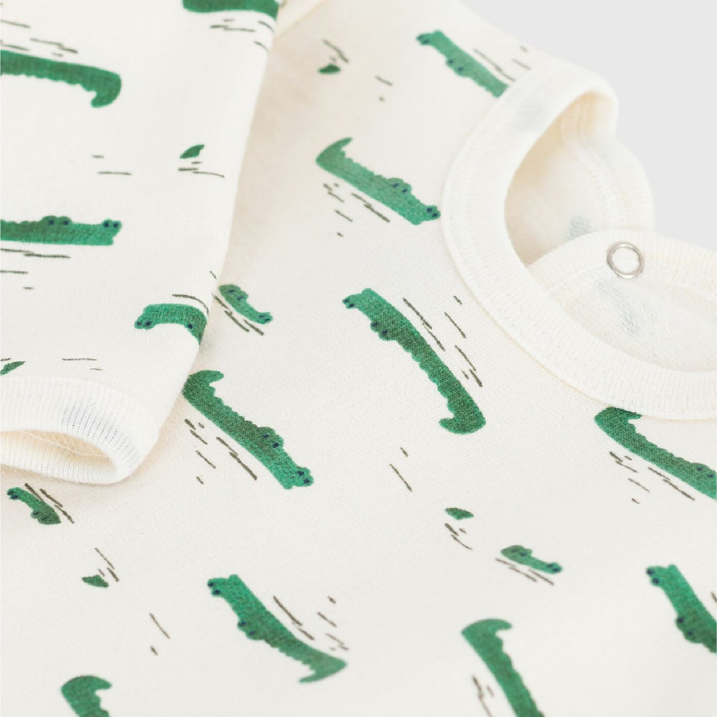 pyjama geruwde fleece, krokodil - PETIT BATEAU