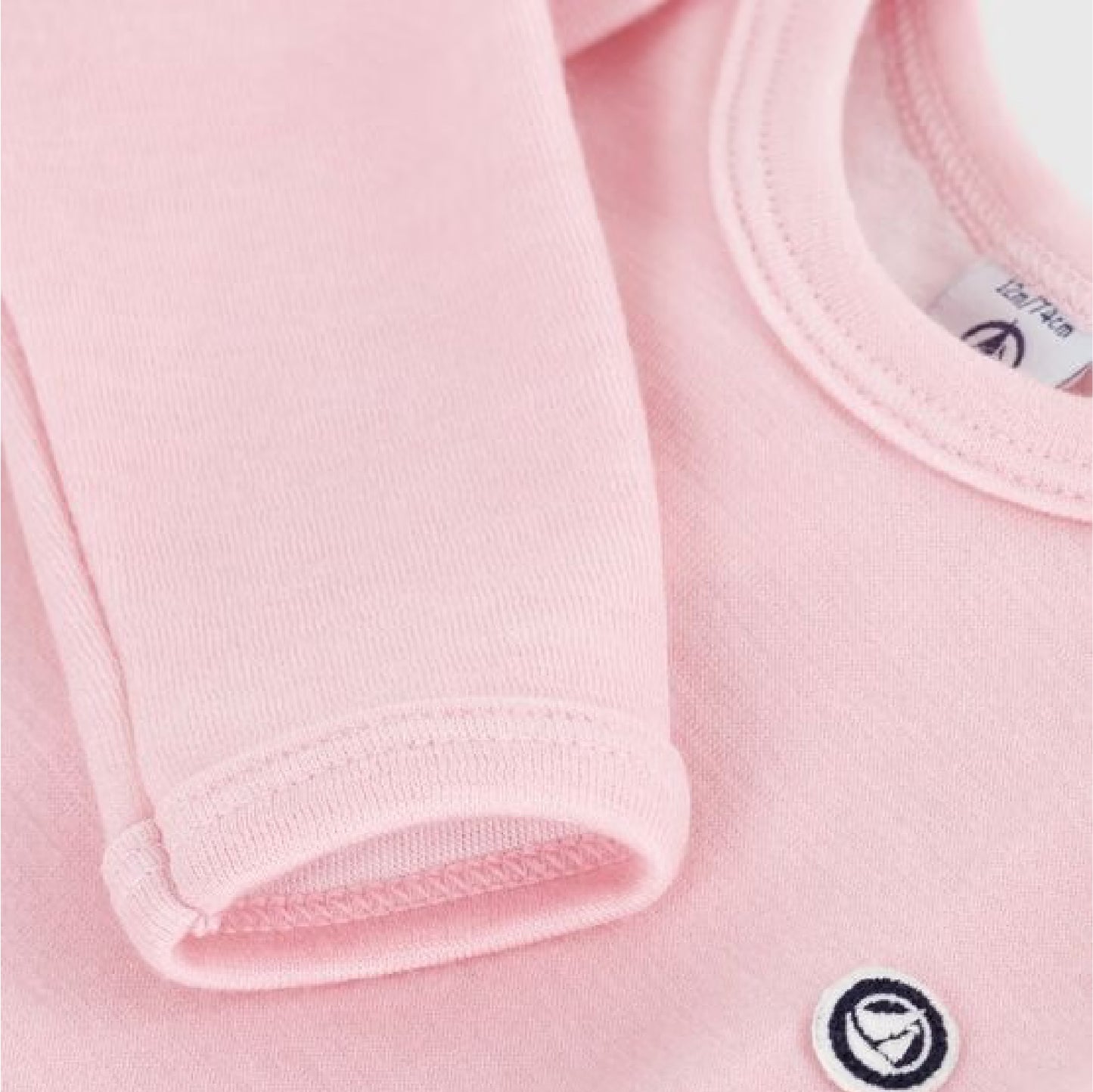 body lange mouw wol, saline - PETIT BATEAU