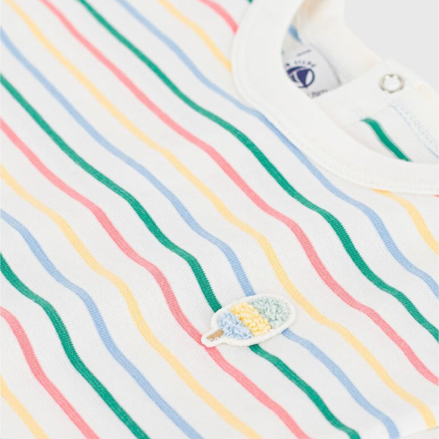 t-shirt korte mouw, multicolor - PETIT BATEAU