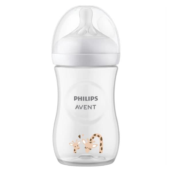 zuigfles natural 3.0 giraf, 260 ml - AVENT