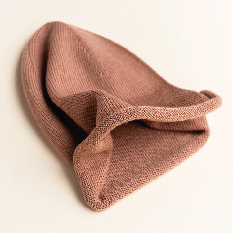 beanie efa, terracotta - HVID