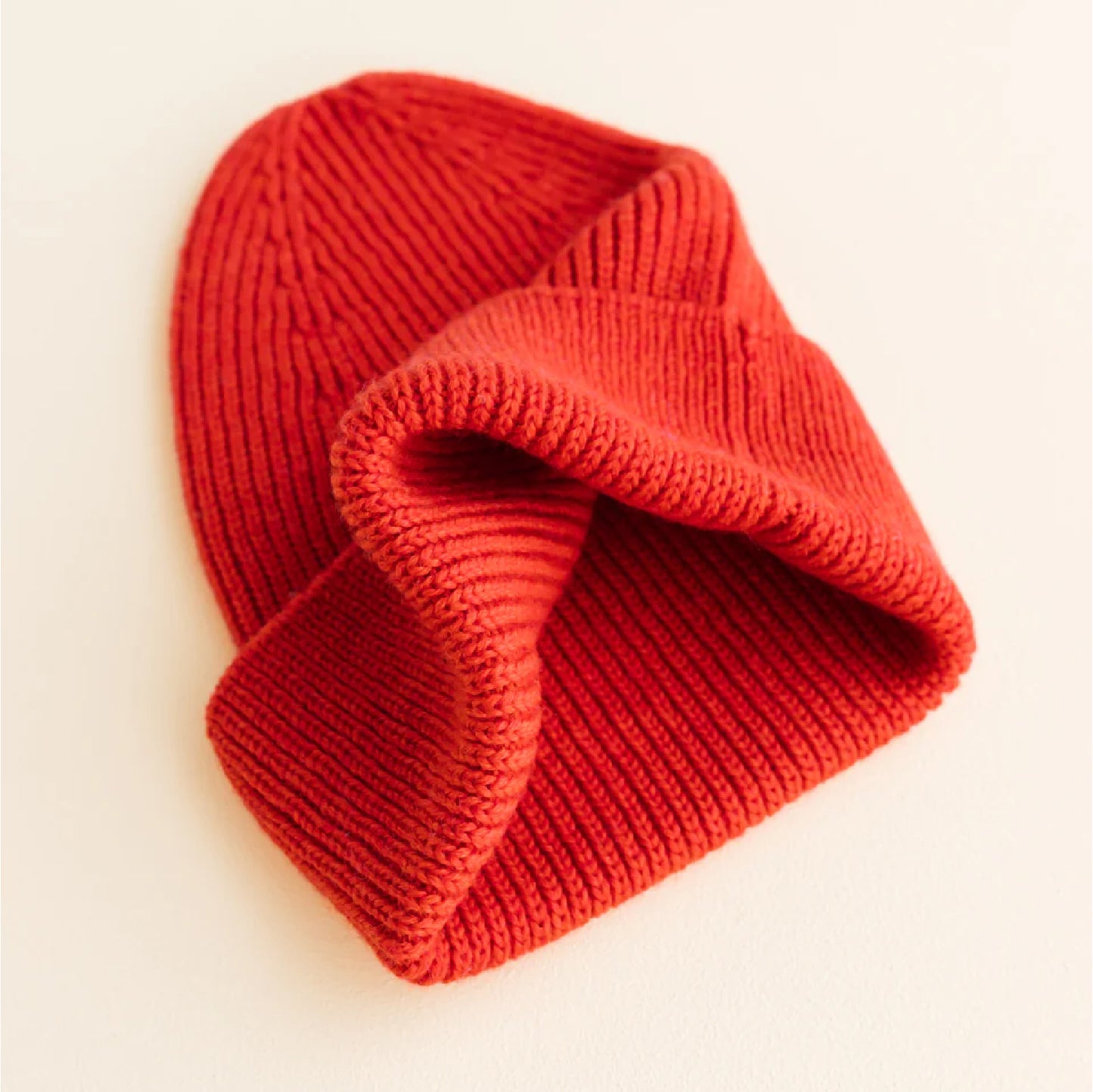 beanie fonzie, red - HVID