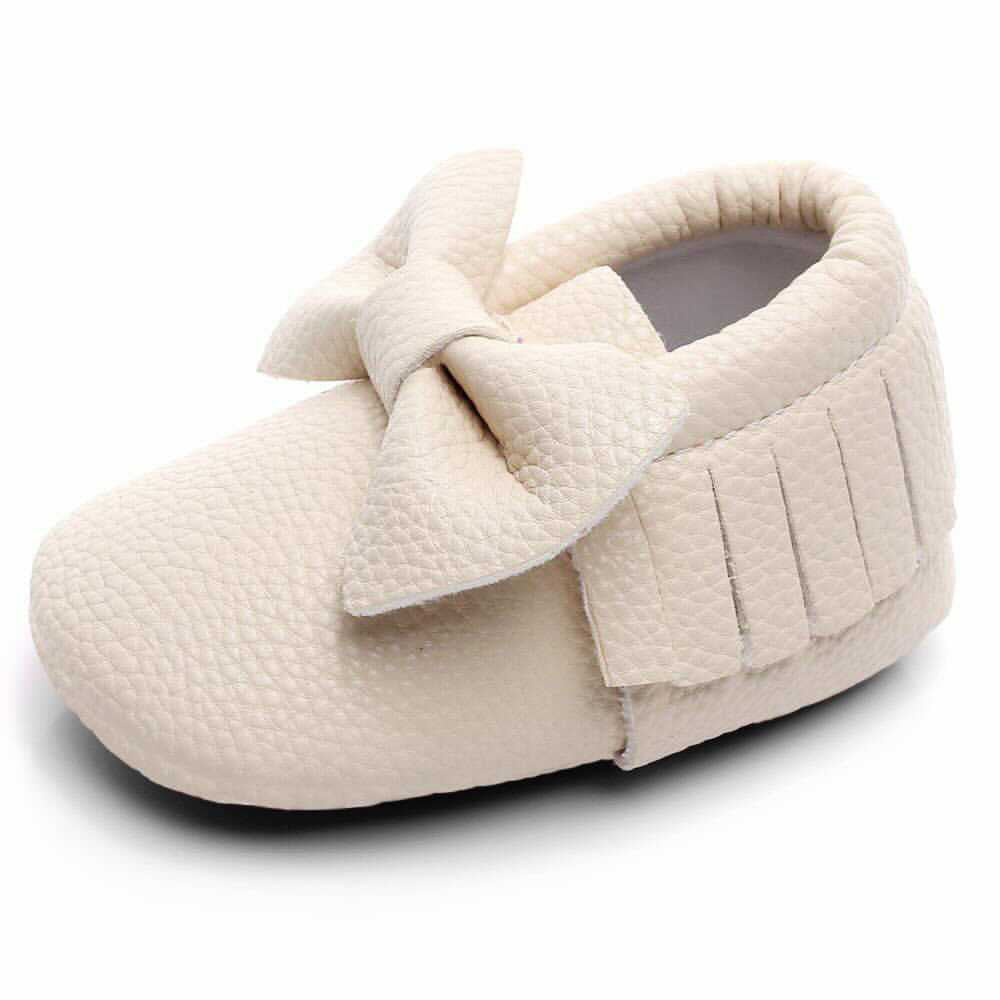 schoentjes bow collection, brown - BABY MOCS