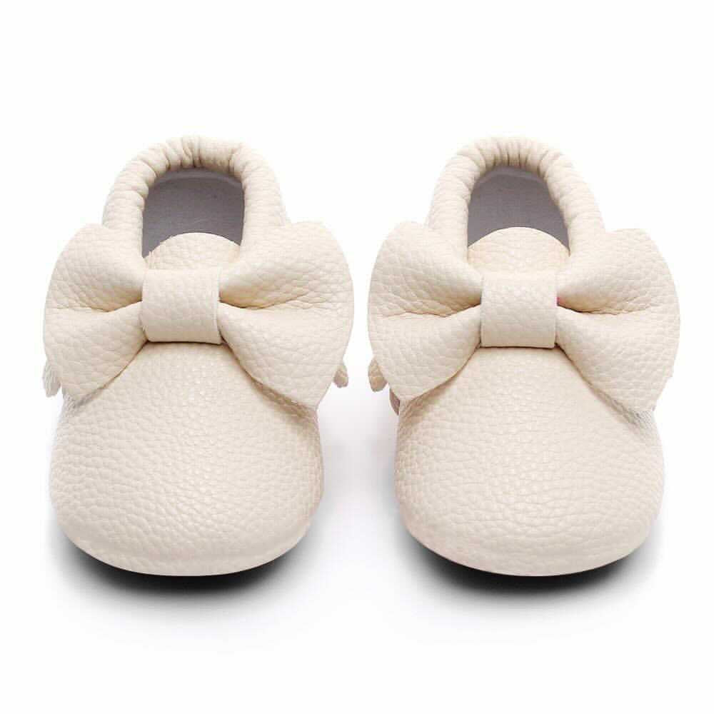 schoentjes bow collection, brown - BABY MOCS