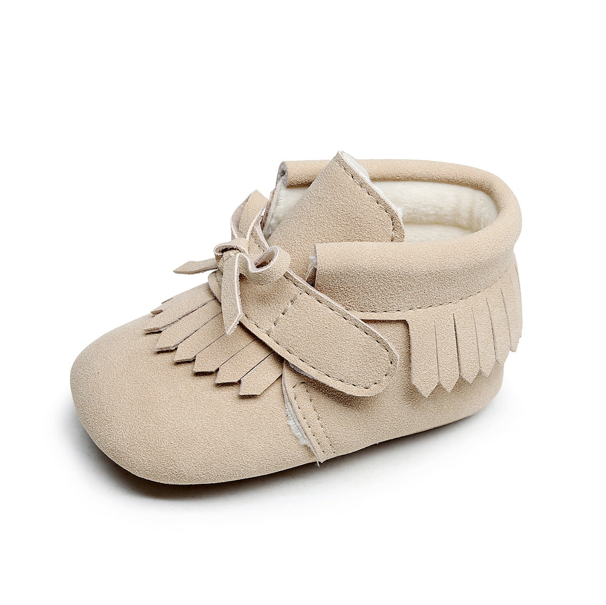 schoentjes little adventurer, beige - BABY MOCS