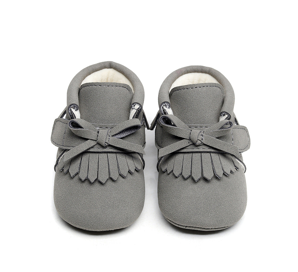schoentjes little adventurer, grey - BABY MOCS