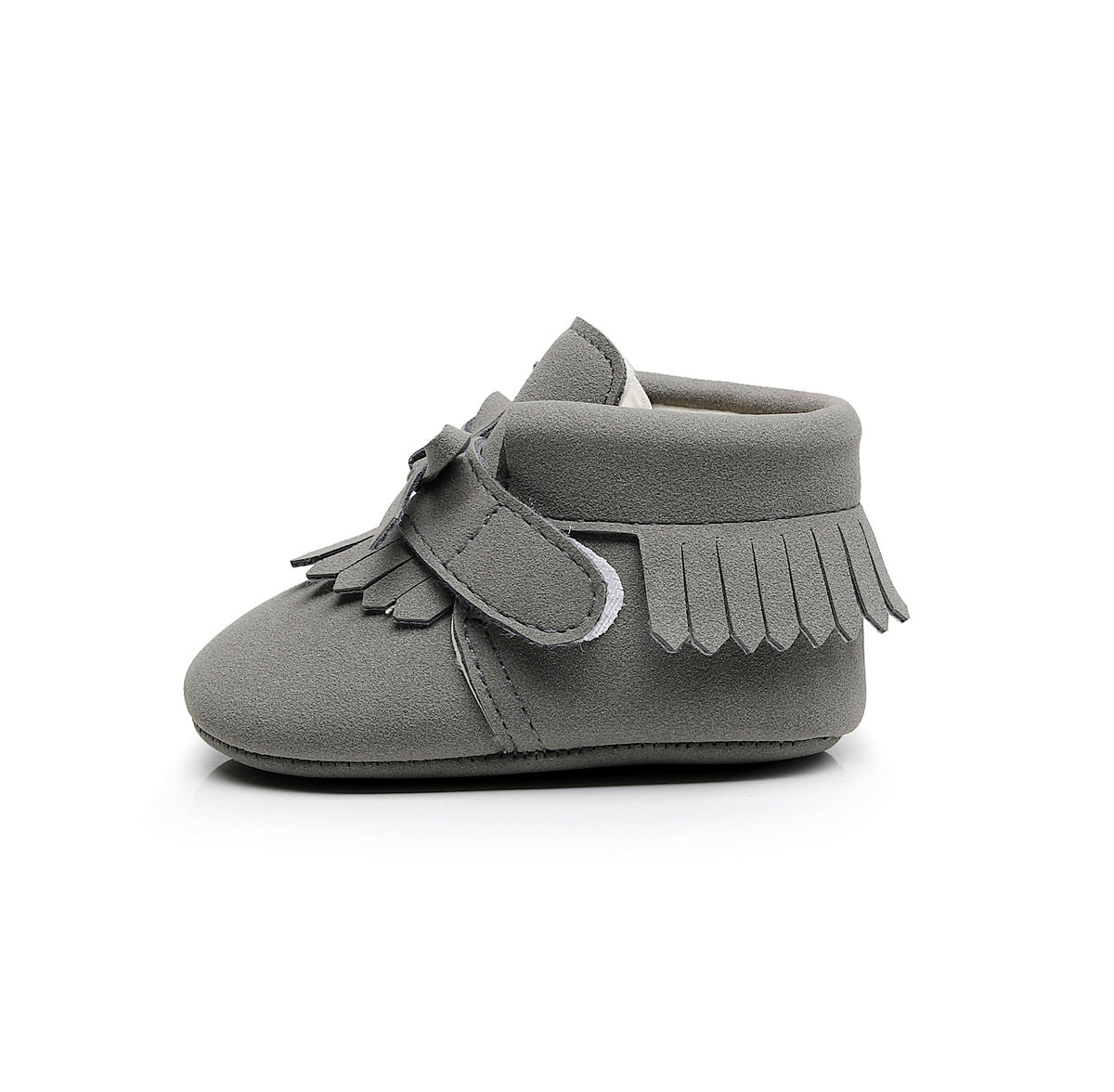 schoentjes little adventurer, grey - BABY MOCS