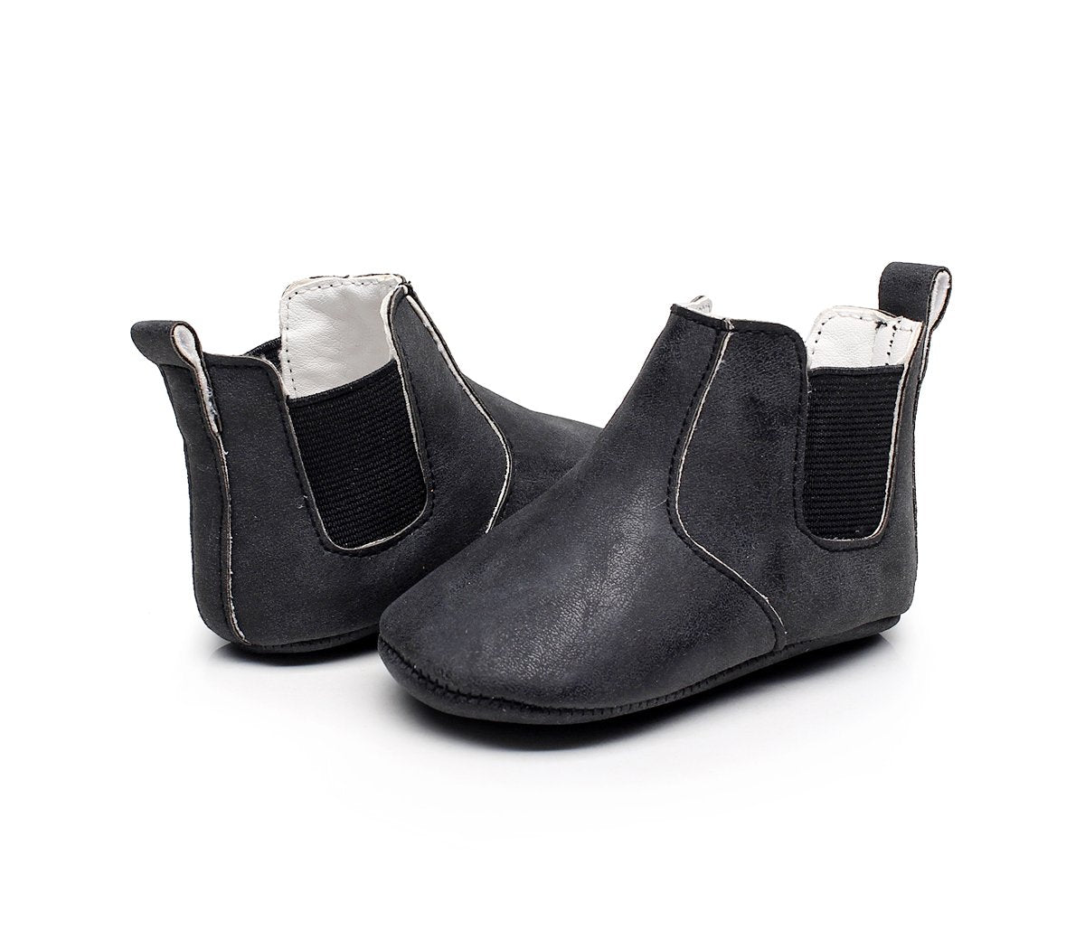 schoentjes little wonderland, black - BABY MOCS