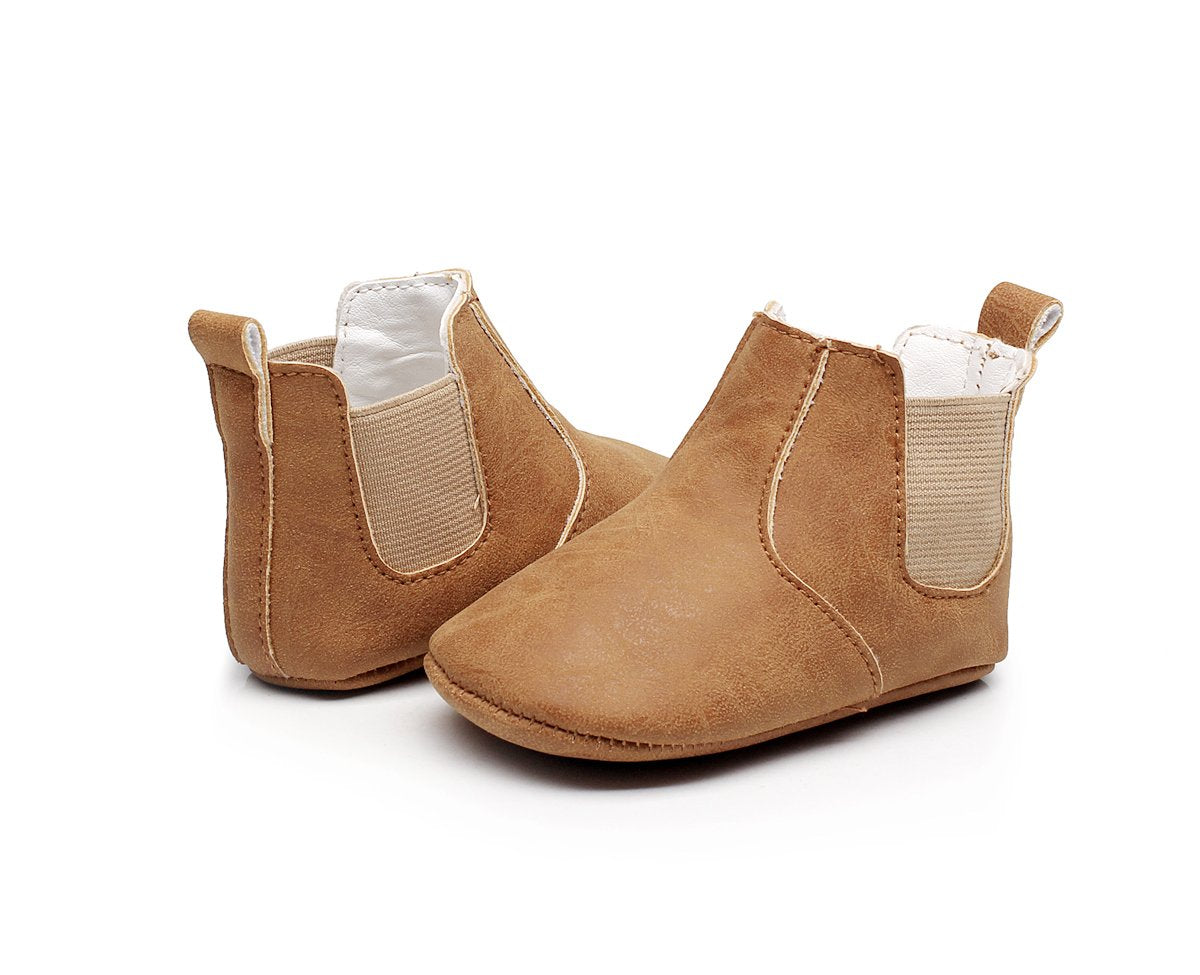 schoentjes little wonderland, brown - BABY MOCS