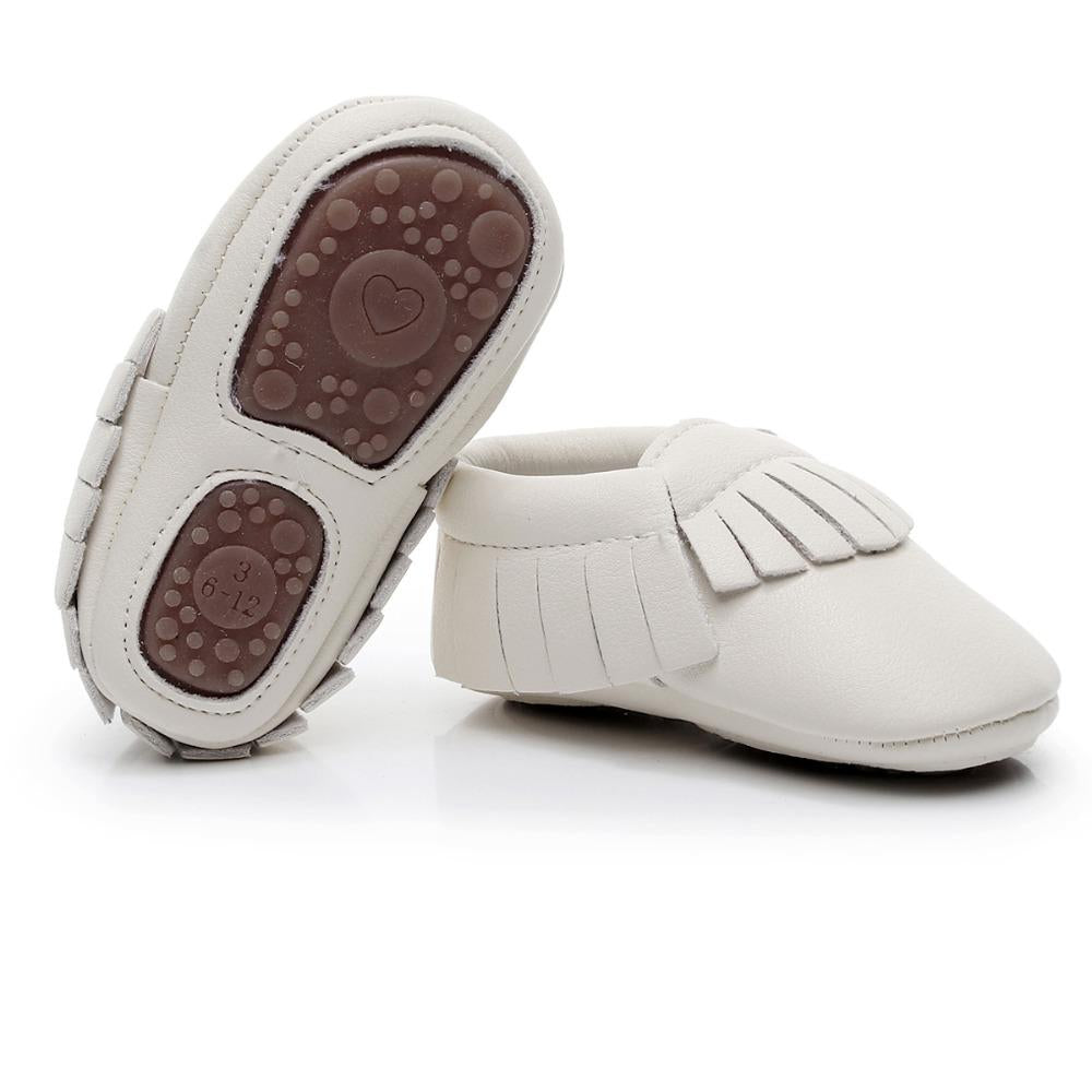 schoentjes neutral, beige - BABY MOCS