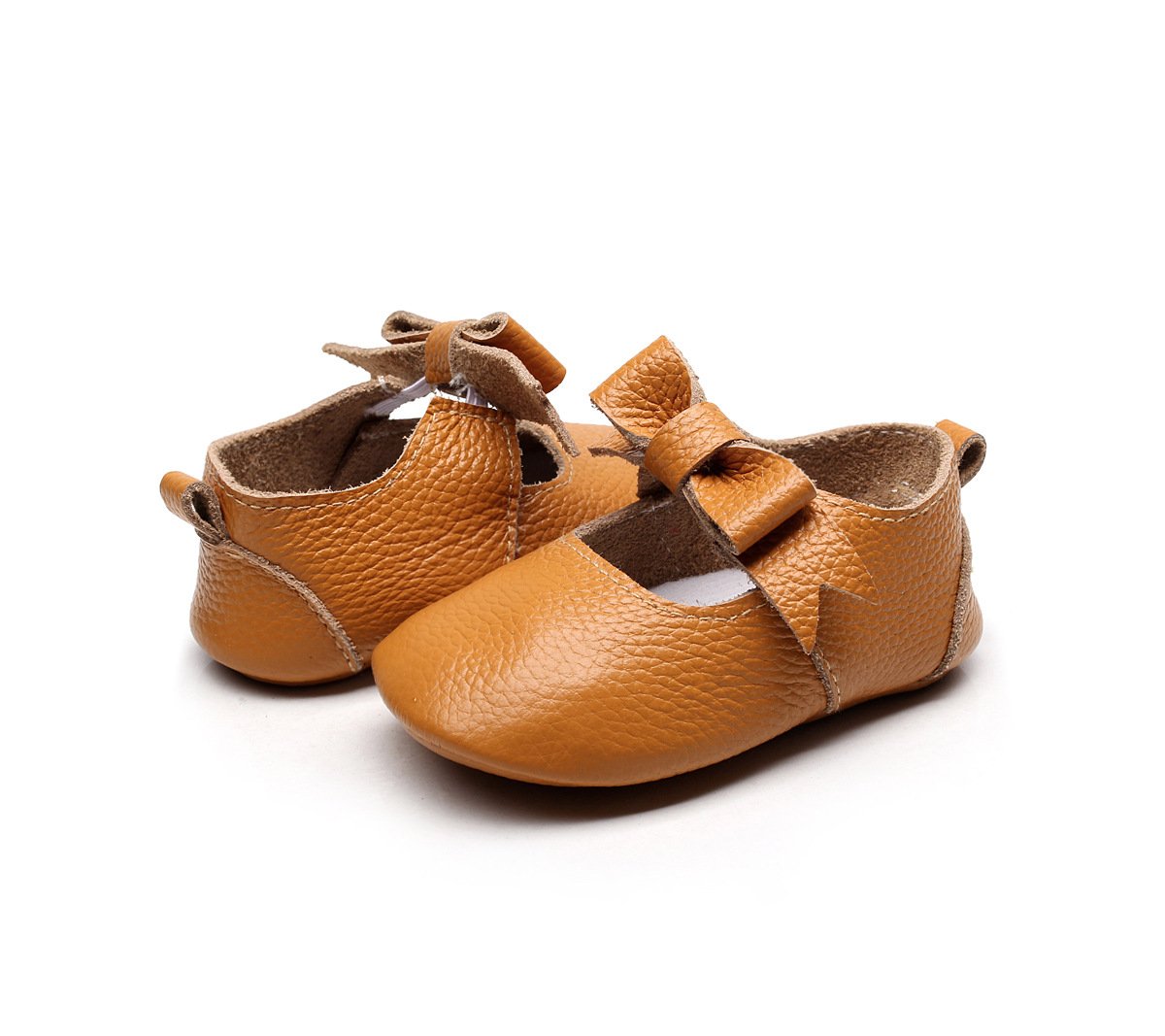 schoentjes ballerina, brown - BABY MOCS