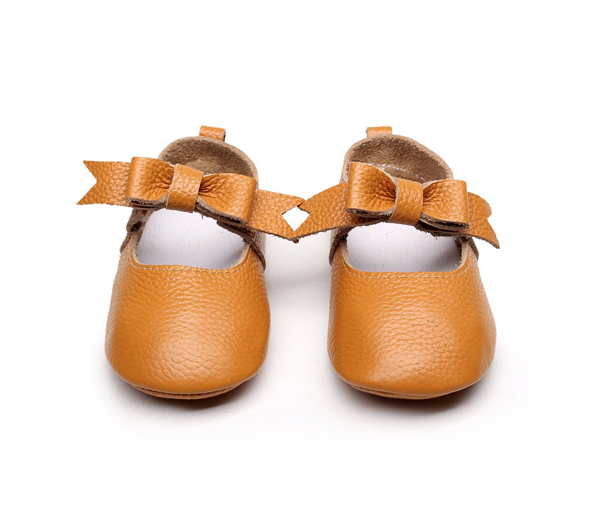 schoentjes ballerina, brown - BABY MOCS