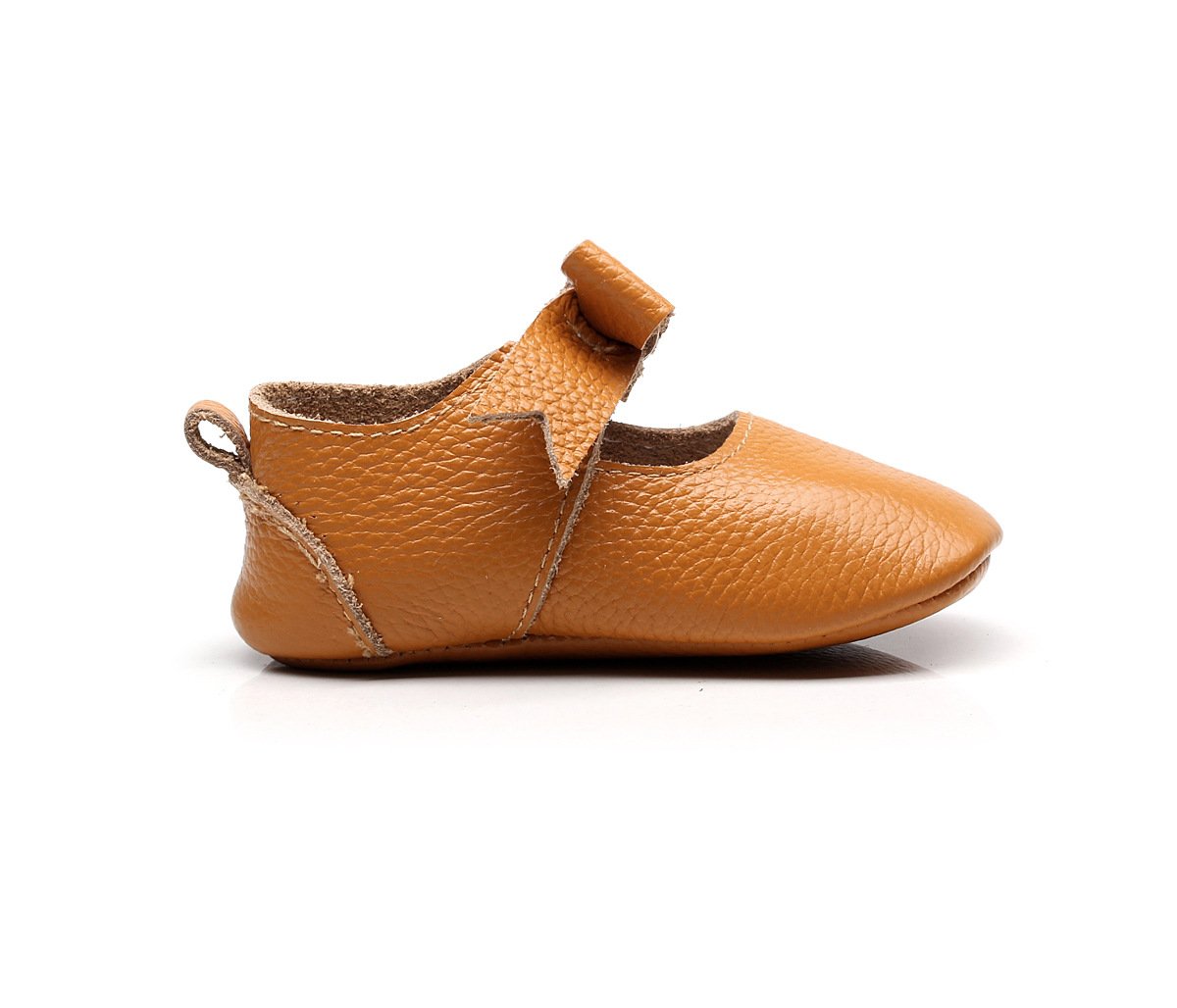 schoentjes ballerina, brown - BABY MOCS