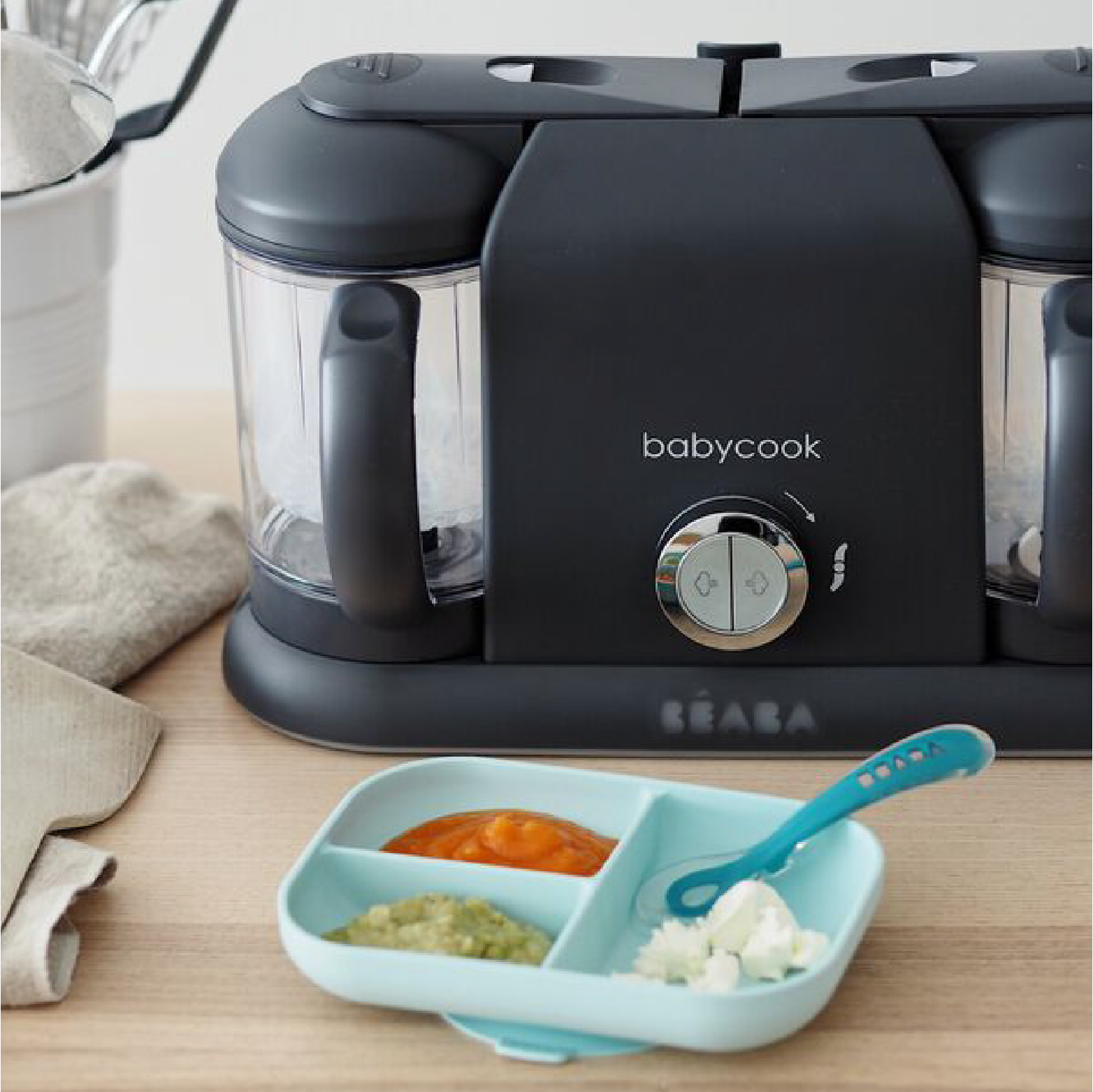 babycook Duo, dark grey - BEABA