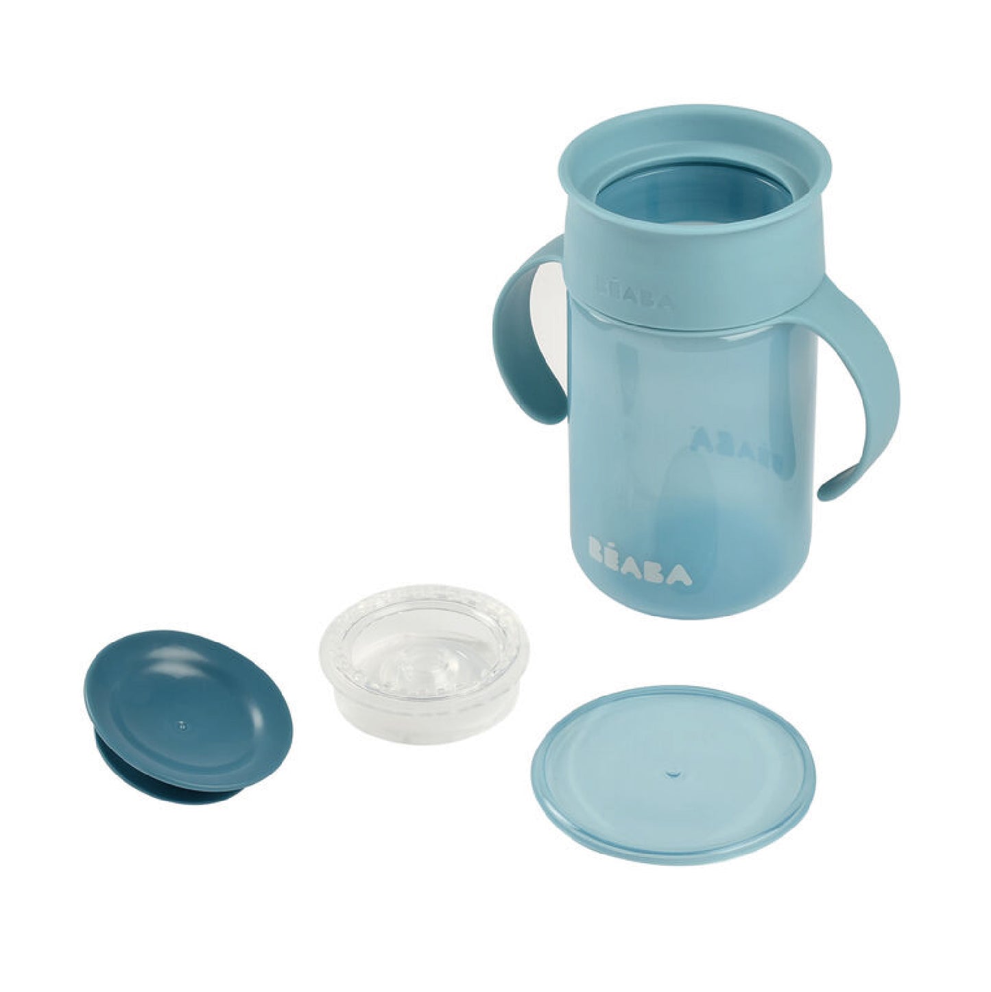 drinkbeker 360°, blue - BEABA