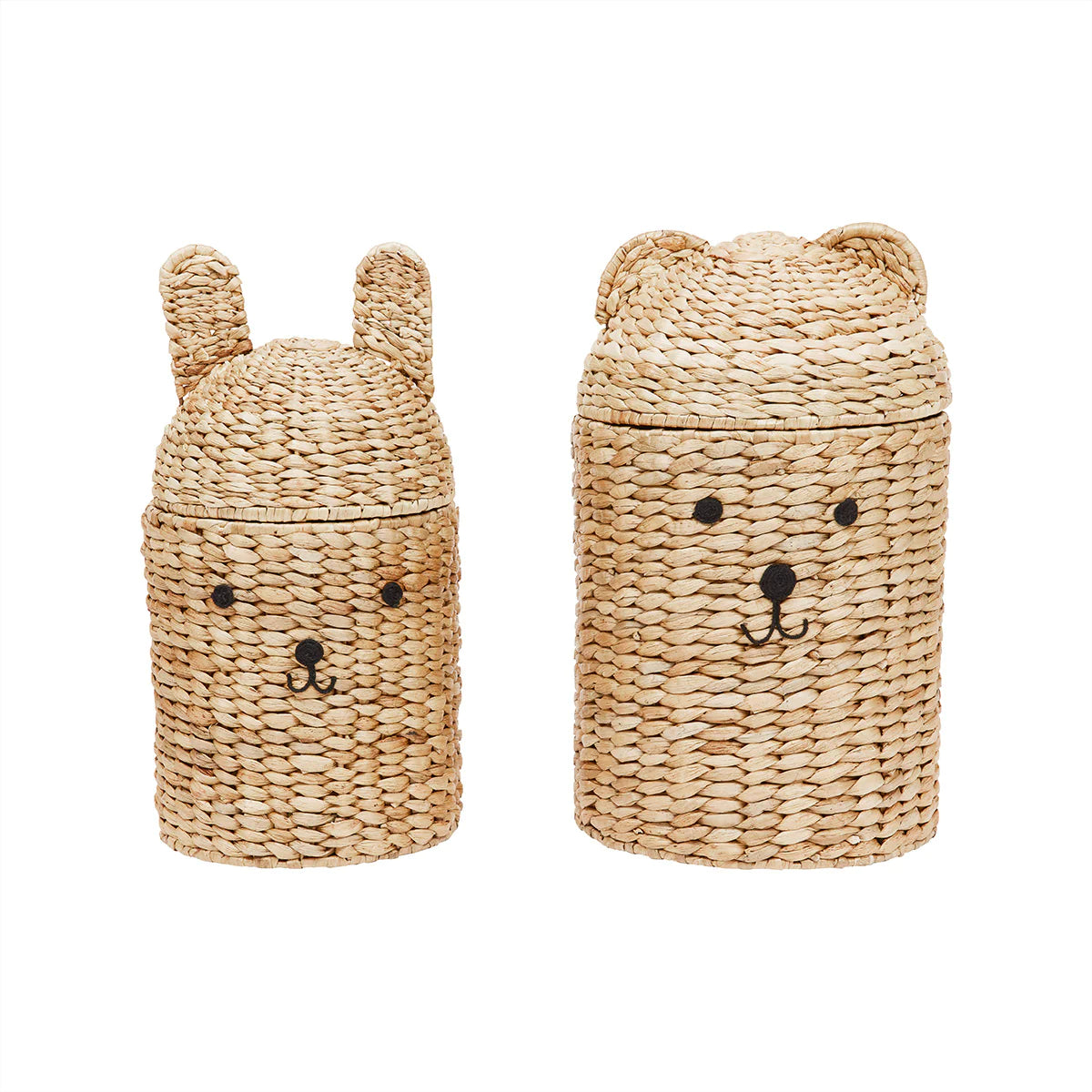 opbergmand set, bear & rabbit - OYOY