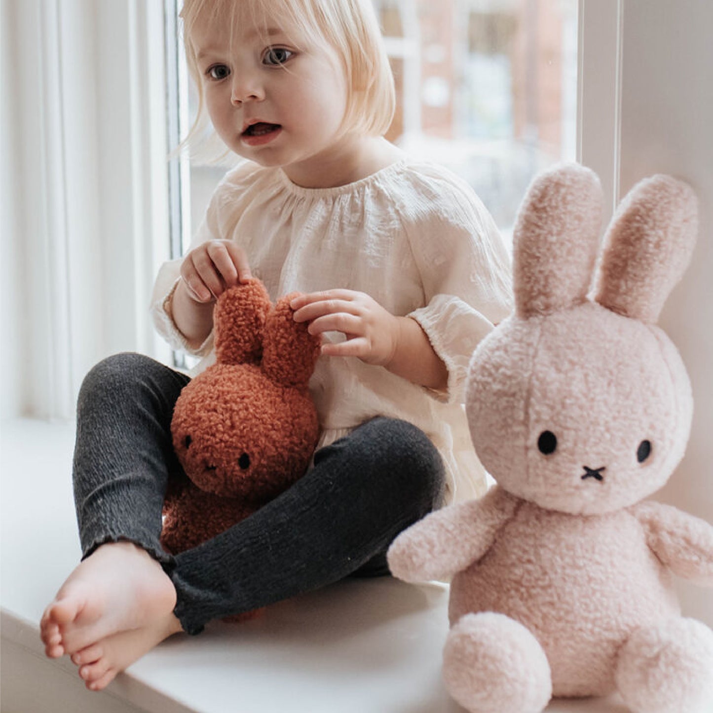 knuffel nijntje, teddy terra cotta - BON TON TOYS