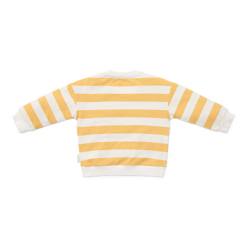 sweater, sunny yellow stripes - LITTLE DUTCH