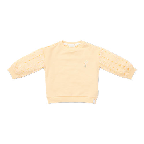 sweater, honey yellow - LITTLE DUTCH