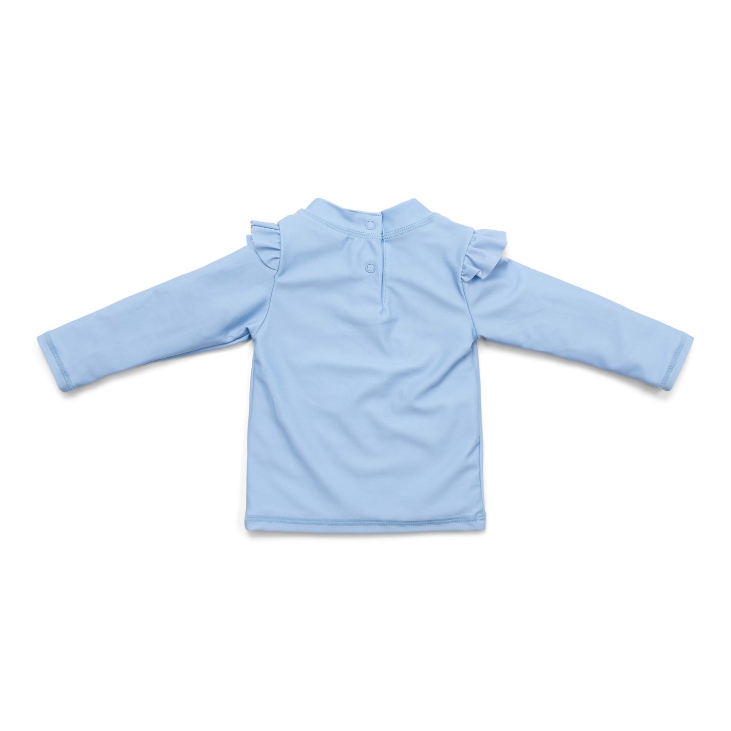 UV zwem t-shirt, blue daisies - LITTLE DUTCH