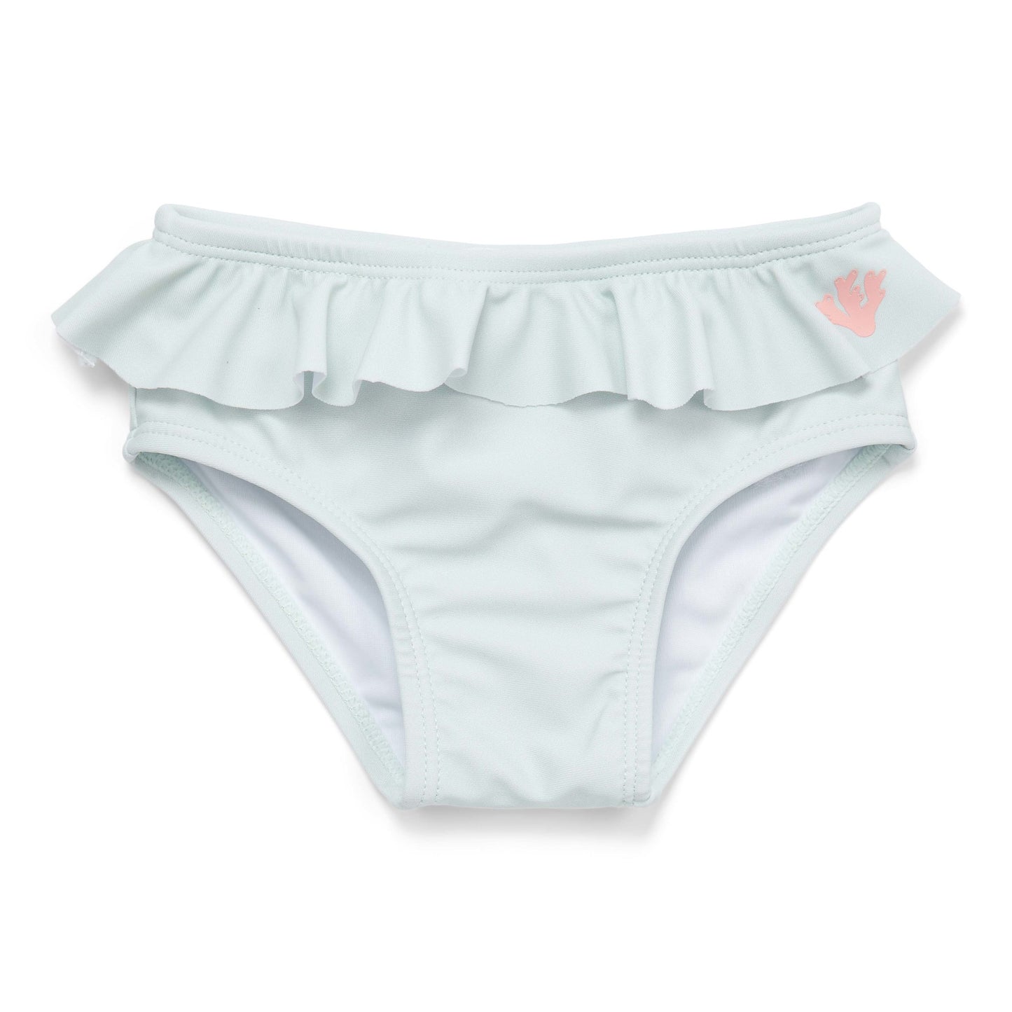 bikinibroek ruffle, sea green - LITTLE DUTCH