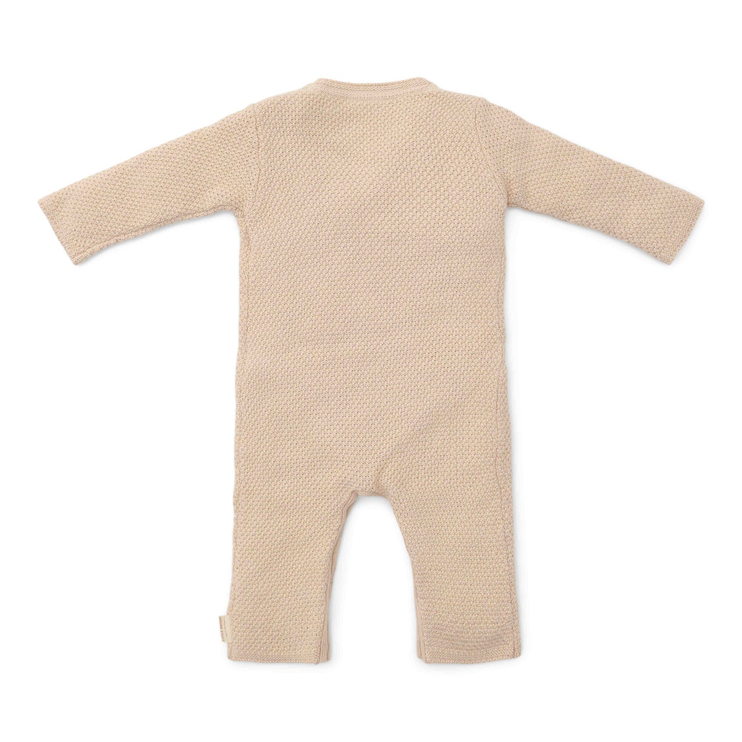 jumpsuit gebreid, sand - LITTLE DUTCH
